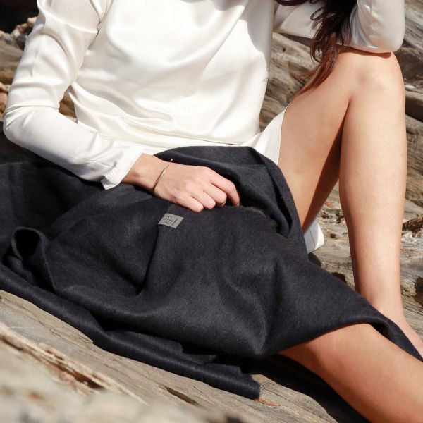 BUFANDY | Sjaal Solid XS - Midnight